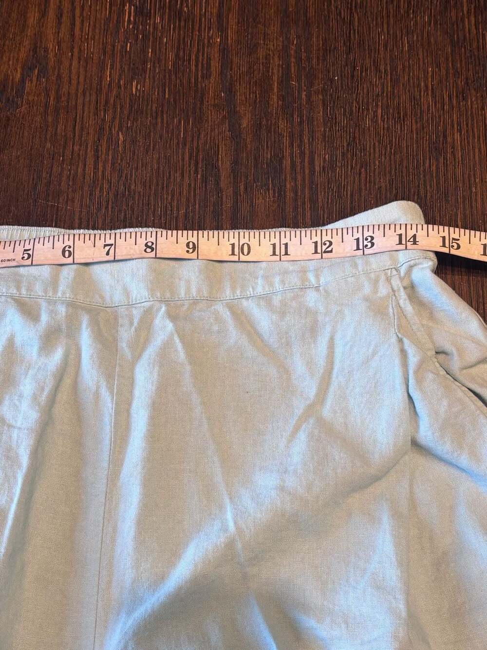 Madewell light blue Linen Pants size 8 - Picture 5 of 13